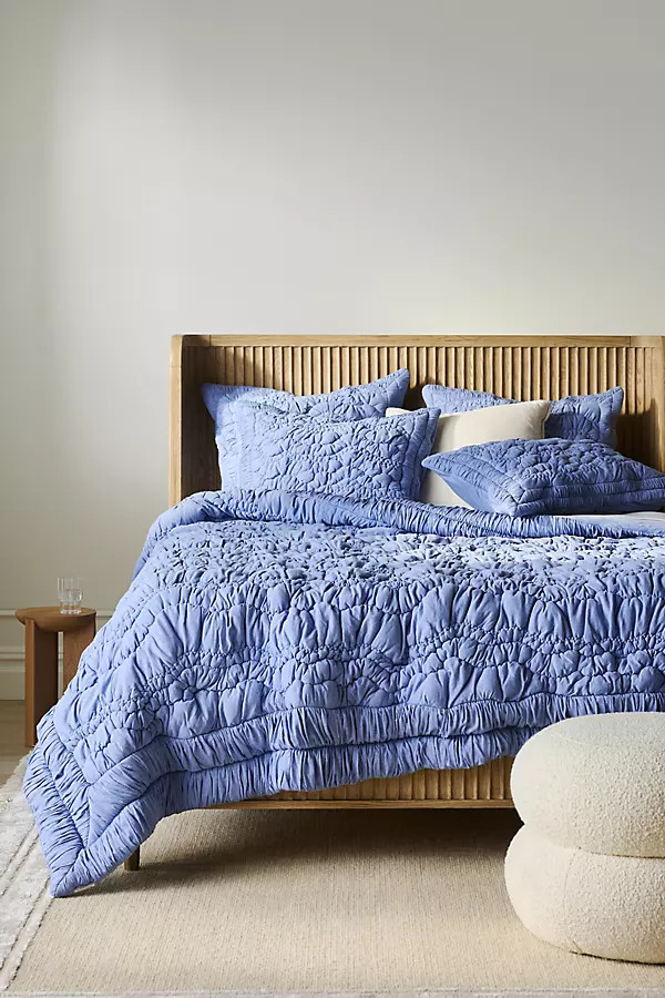 Brooke 100% Cotton Jersey Quilt | Anthropologie (US)