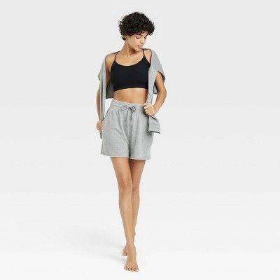 Women's French Terry Lounge Shorts - Colsie™ | Target
