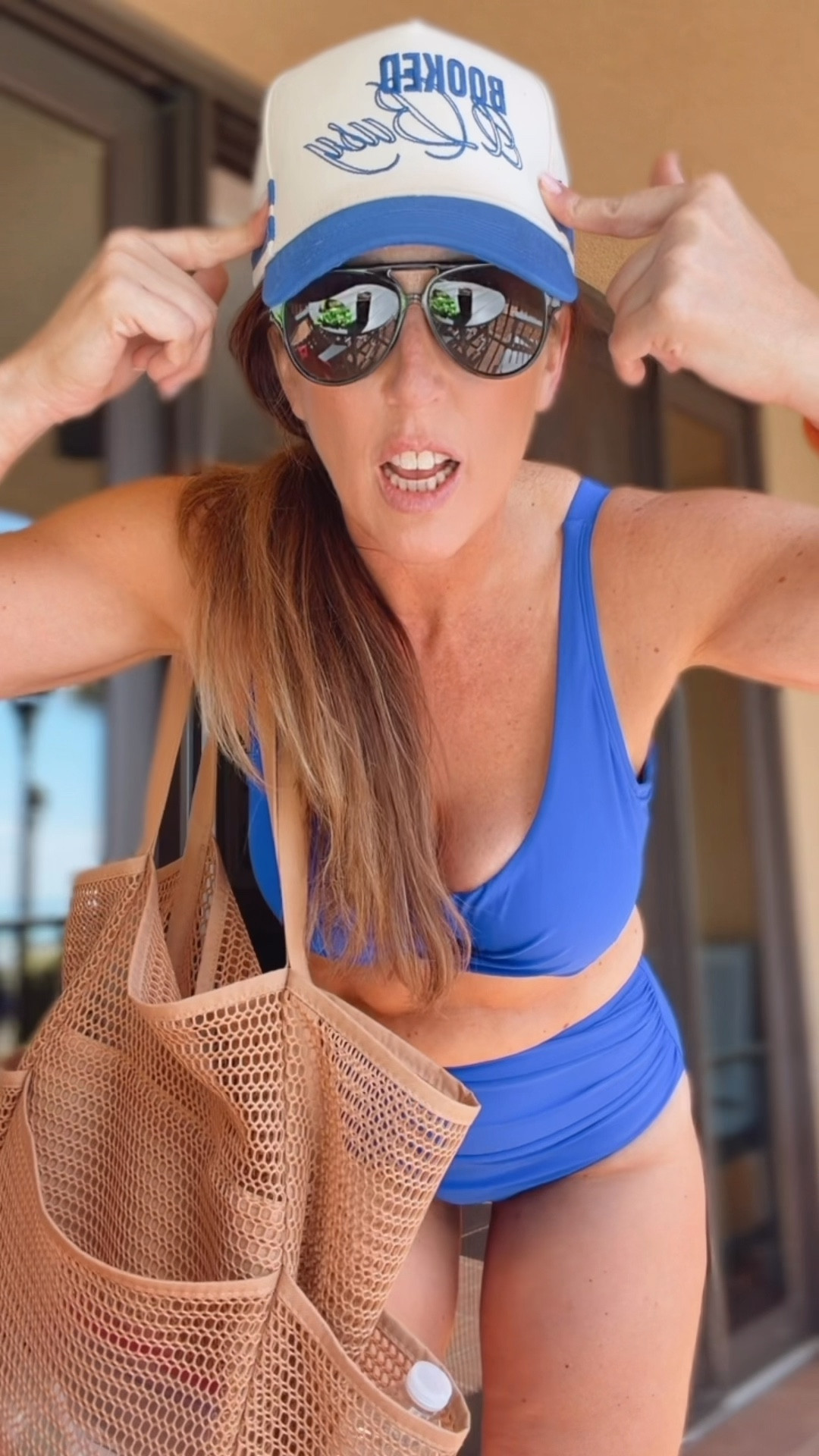 First beach day = the soul reawakening. 
I went with my suit with the least coverage. Cause then if I get too much sun, more will be covered as the week progresses lol  

#LTKSwim #LTKOver40 #LTKootd