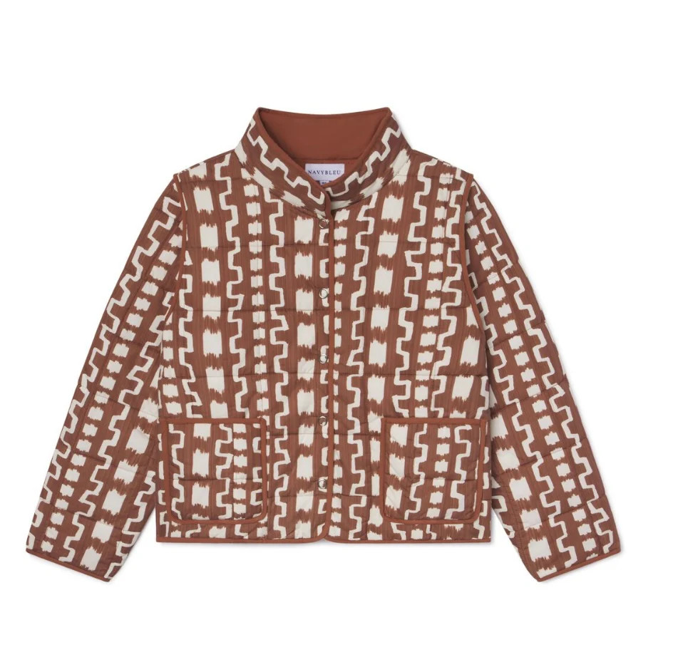 Madeline Jacket Wiregrass Brown | Maggie Collection | navyBLEU LLC