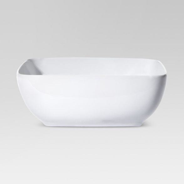 96oz Porcelain Square Serving Bowl - Threshold™ | Target