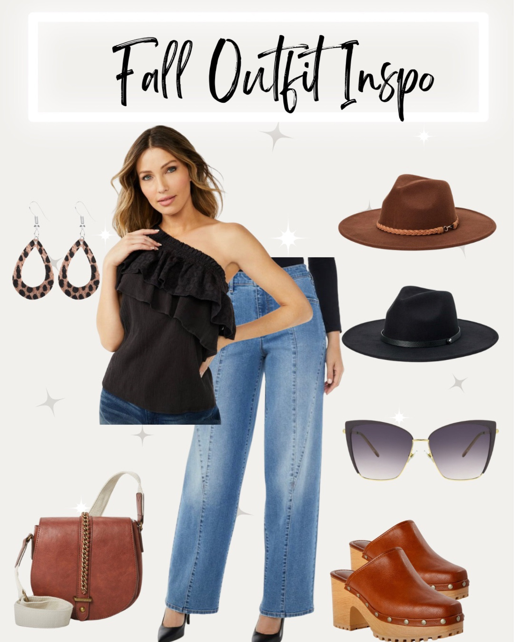 Fall outfit inspo!






Palazzo jeans, clogs, band hat, date night outfit, midsize fashion, affordable fashion

#LTKunder50 #LTKSeasonal #LTKcurves