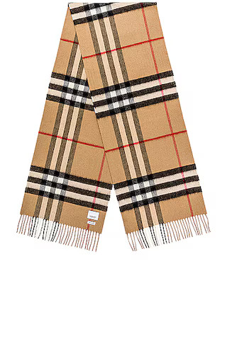 Giant Check Cashmere Scarf | FWRD 