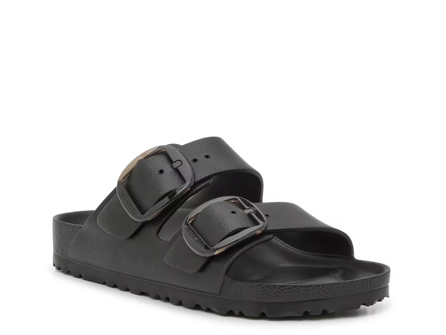 Birkenstock Arizona Big Buckle Slide Sandal | Women's | Black | Size EU 39 / US Womens 8-8.5 / Mens 6-6.5 | Sandals | DSW