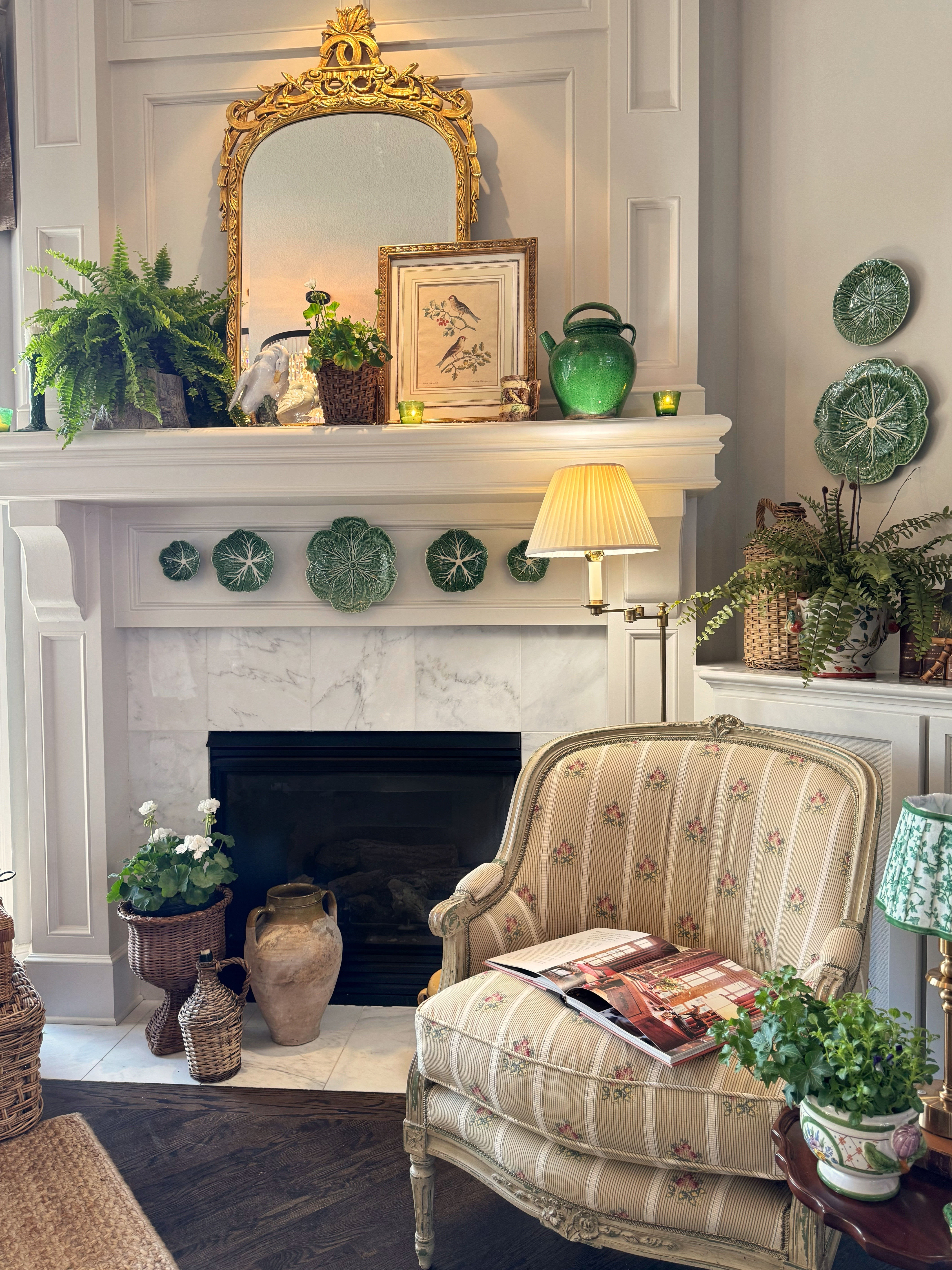 Crafted by the skilled Portuguese artisans under Raphael Bordallo Pinheiro, these hand-painted pieces capture the organic beauty of cabbage leaves, a metaphor for Portugal's rustic traditions. Pair them with coordinating designs to create an eclectic yet elegant table setting.

Crafted of durable earthenware.
Embellished with hand-painted design.
Coordinates with the rest of our Bordallo Pinheiro Cabbage collection.
Microwavable; dishwasher safe.
Made in Portugal.

#LTKHome