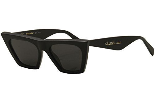 Celine CL41468/S 807 Black CL41468/S Cats Eyes Sunglasses Lens Category 3 Size | Amazon (US)