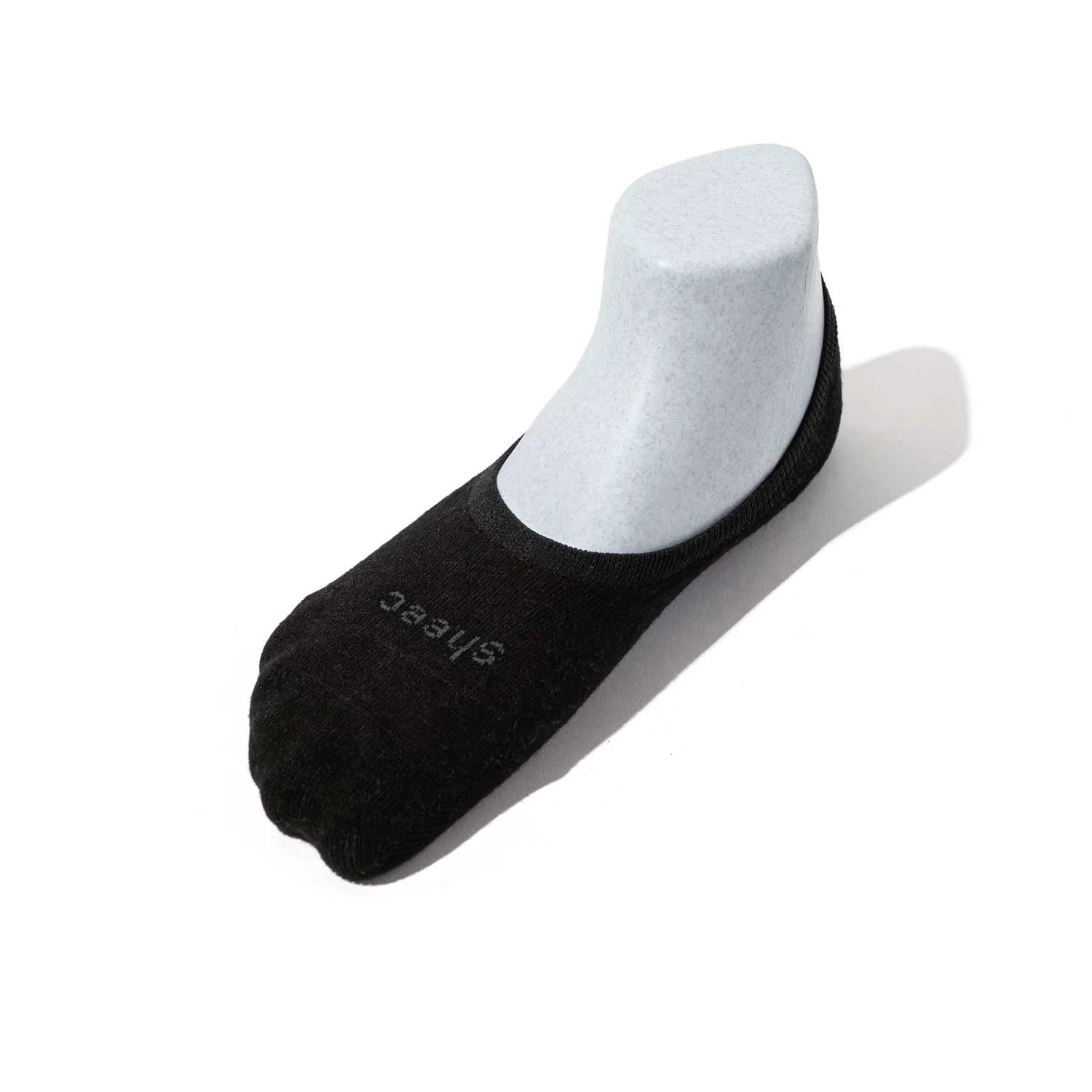 Active Mid-cut Super Soft Modal Casual No Show Socks | BLACK | Sheec Socks