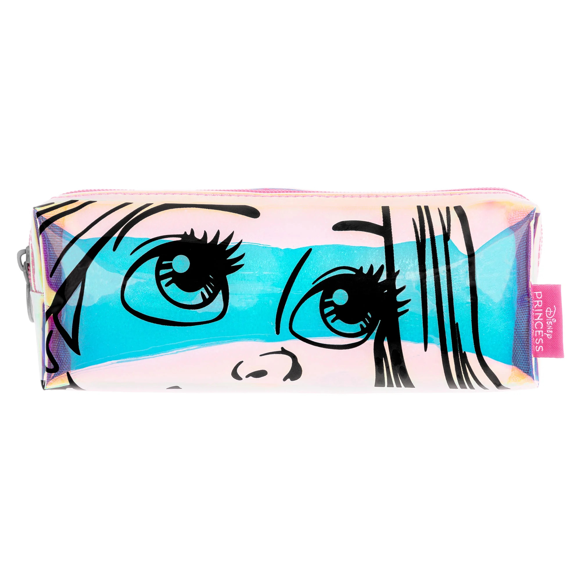 Disney Princess Iridescent Rapunzel Pencil Case, Pouch with Zipper Closure | Walmart (US)