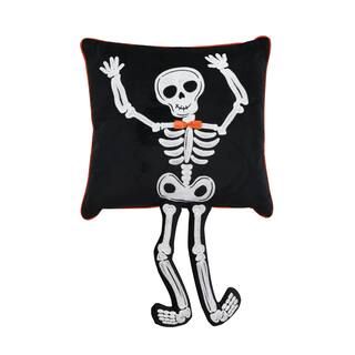 Black & White Skeleton Pillow with Legs by Ashland® | Michaels | Michaels Stores