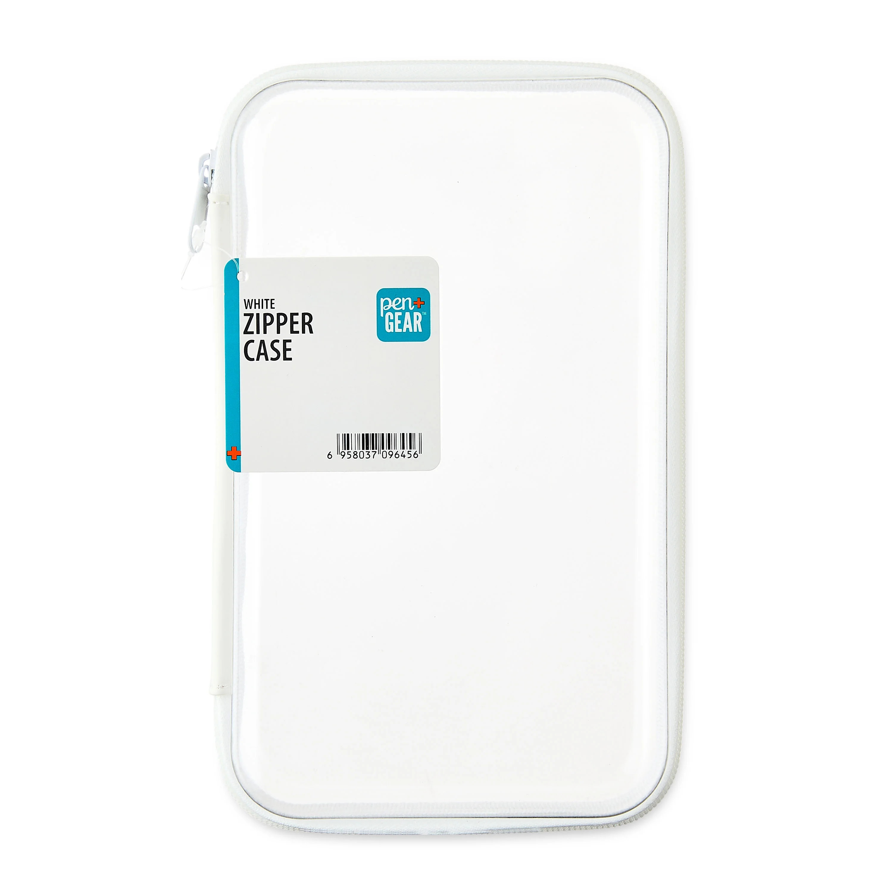 Pen+Gear Clear Zipper Case, White Pencil | Walmart (US)