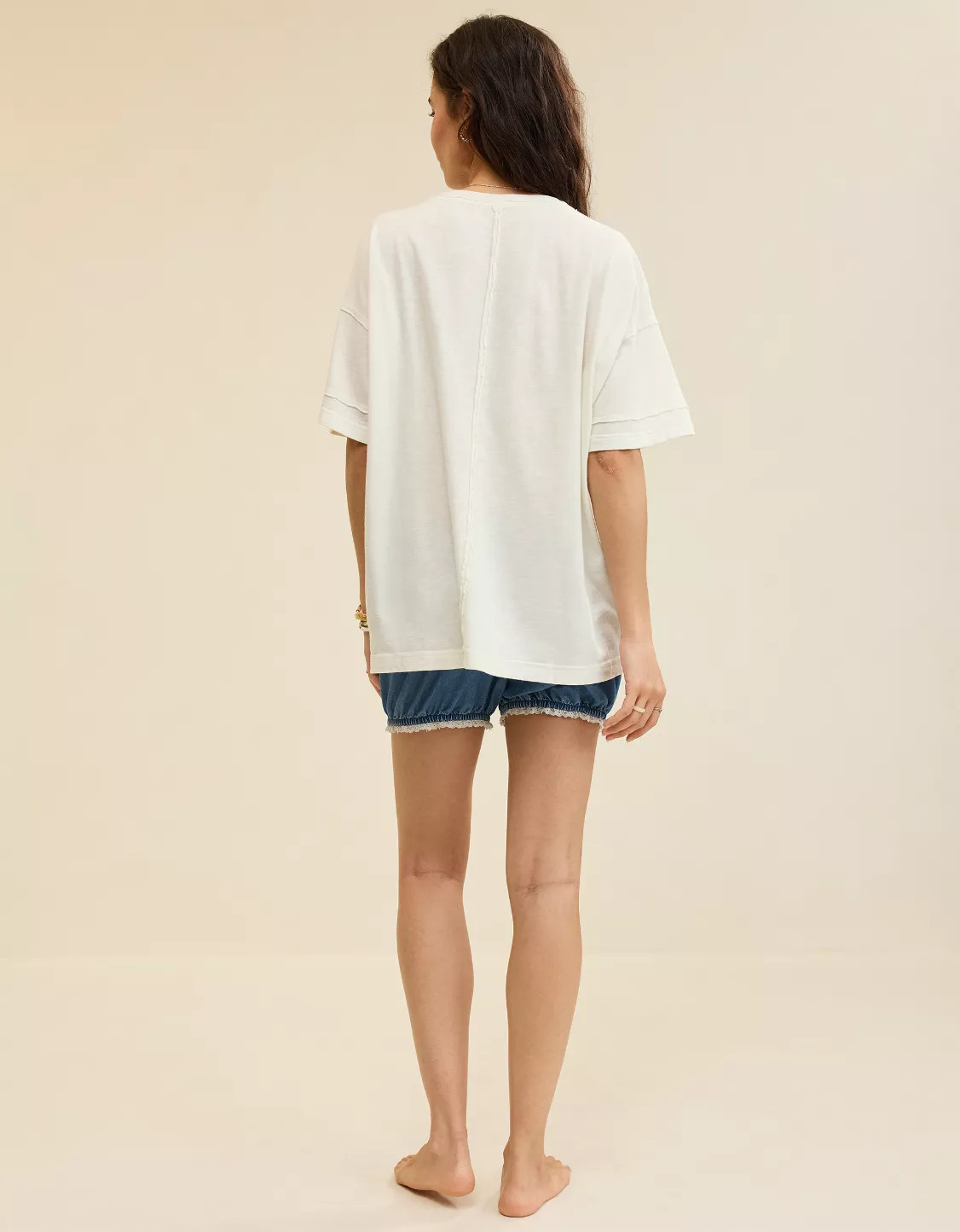 Aerie Crew Oversized Boyfriend T-Shirt | Aerie