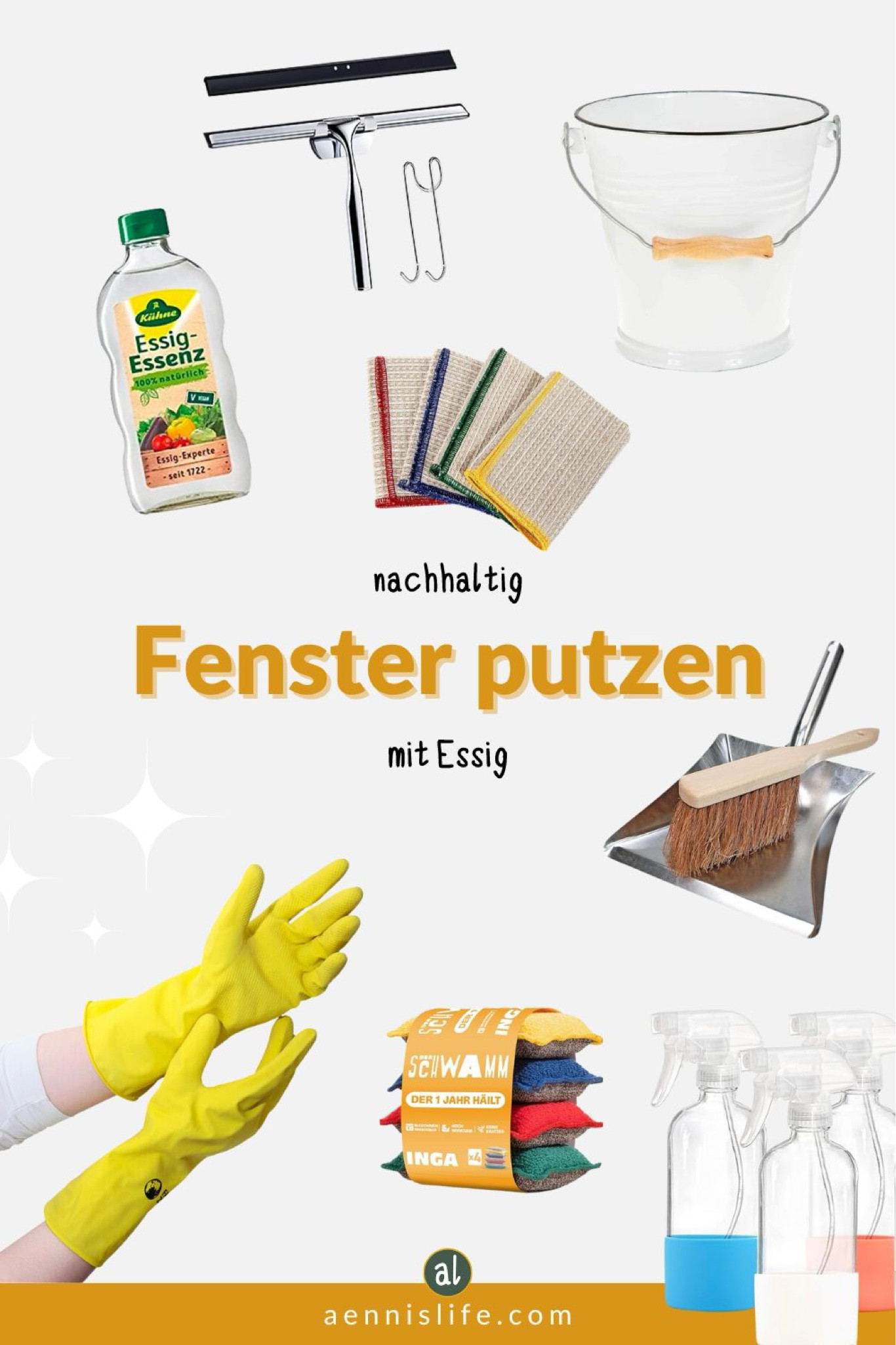 Zum Fenster putzen braucht man nicht viel - nur die richtige Grundausstattung & Essig. So bekommst du sie richtig sauber! 

➡️ den ganzen Beitrag dazu gibt es auf aennislife.com/fenster-putzen-mit-essig/ ✨

#Putzen #FensterPutzen #Wohnungsputz
#Frühjahrsputz #Nachhaltigkeit #nachhaltigLeben

#LTKhome #LTKeurope #LTKdeutschland