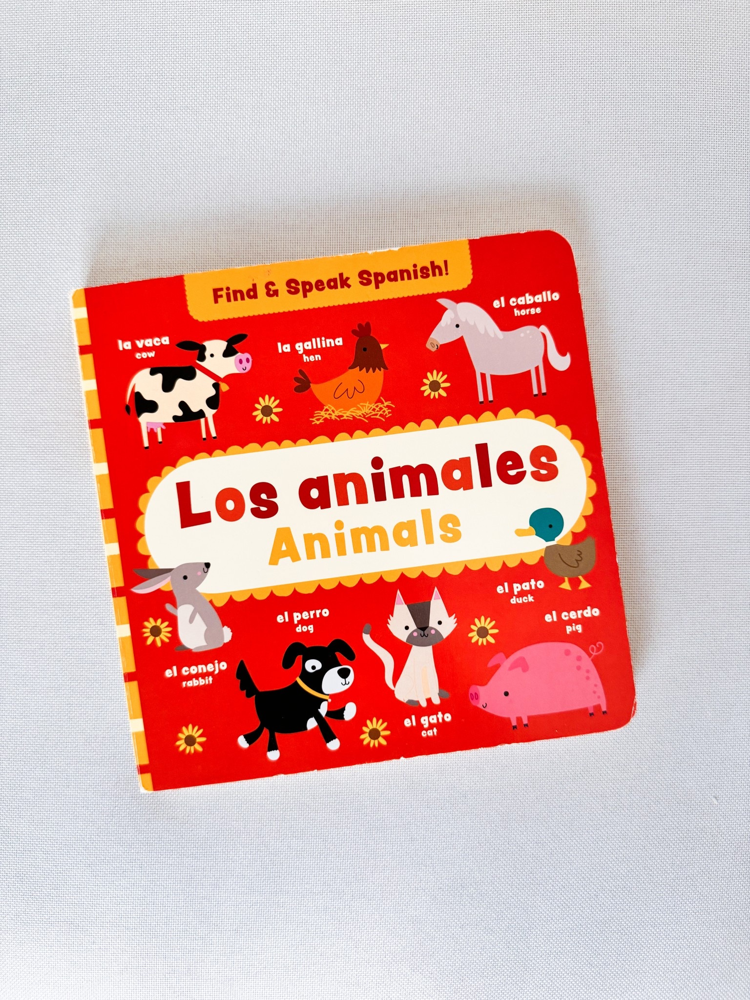 Introduce Spanish to your little one in a fun and interactive way with this bilingual animal board book! This colorful “Los Animales | Animals” book helps toddlers and preschoolers learn animal names in both English and Spanish. Perfect for early language development, Montessori shelves, and bilingual homes. A must-have for parents, teachers, and caregivers looking for engaging Spanish books for kids.

Spanish board book for toddlers, bilingual books for kids, Spanish animal book, early language learning, Spanish English baby book, toddler Spanish book, learn Spanish animals, Spanish for preschoolers, Spanish vocabulary book.

#LTKFamily #LTKBaby #LTKKids