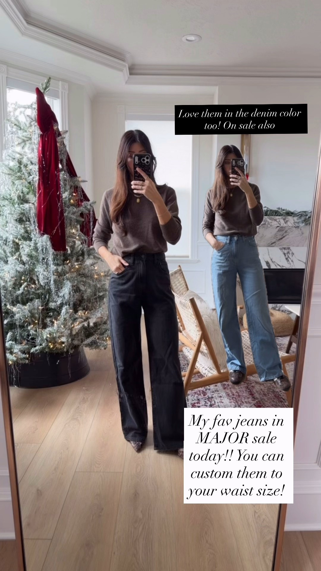 I have the size 25 they were on pretty true the size 

#LTKSaleAlert #LTKHoliday #LTKootd