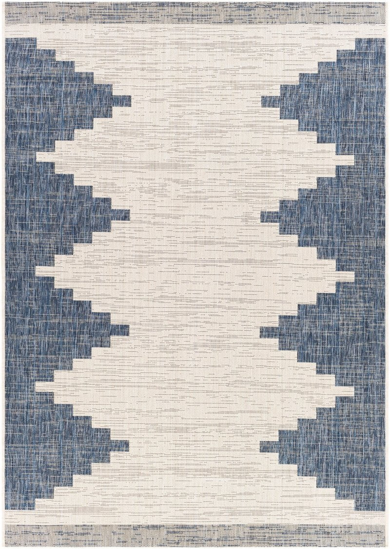 Mark&Day Area Rugs, 8x10 Wolfheze Indoor / Outdoor Navy Area Rug (7'10" x 10'2") | Walmart (US)