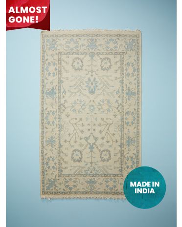 6x9 Wool Blend Concord Traditional Pattern Area Rug | HomeGoods