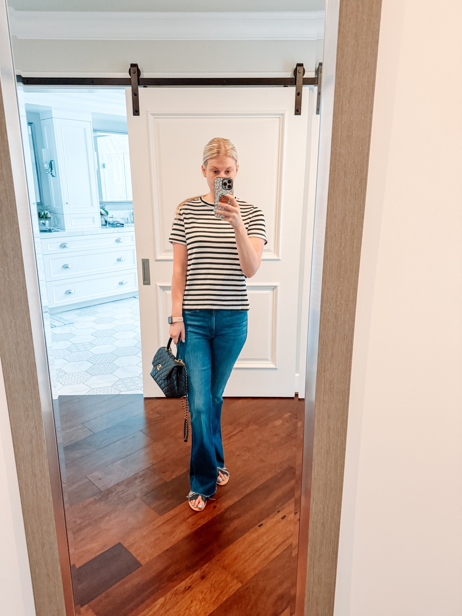These jeans absolutely live up to the hype and while they’re pricey they will be a closet staple! I’m in a 27 and they are stretchy. This top is under $100 and perfect for summer! 

#LTKFindsUnder100 #LTKSummerEdit #LTKStyleTip