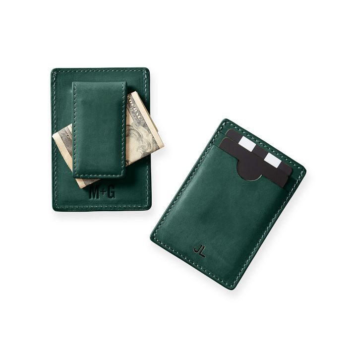 Leather Money Clip Wallet | Mark and Graham | Mark and Graham