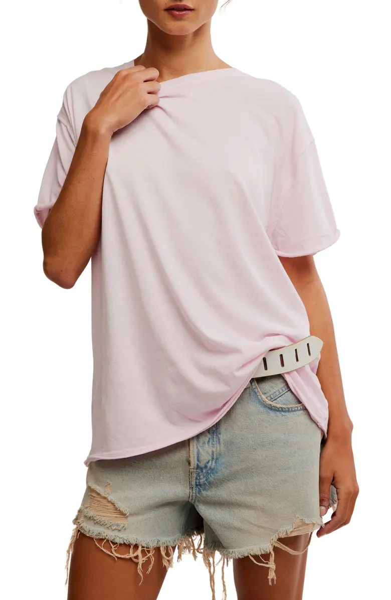 Nina Crewneck Cotton T-Shirt | Nordstrom