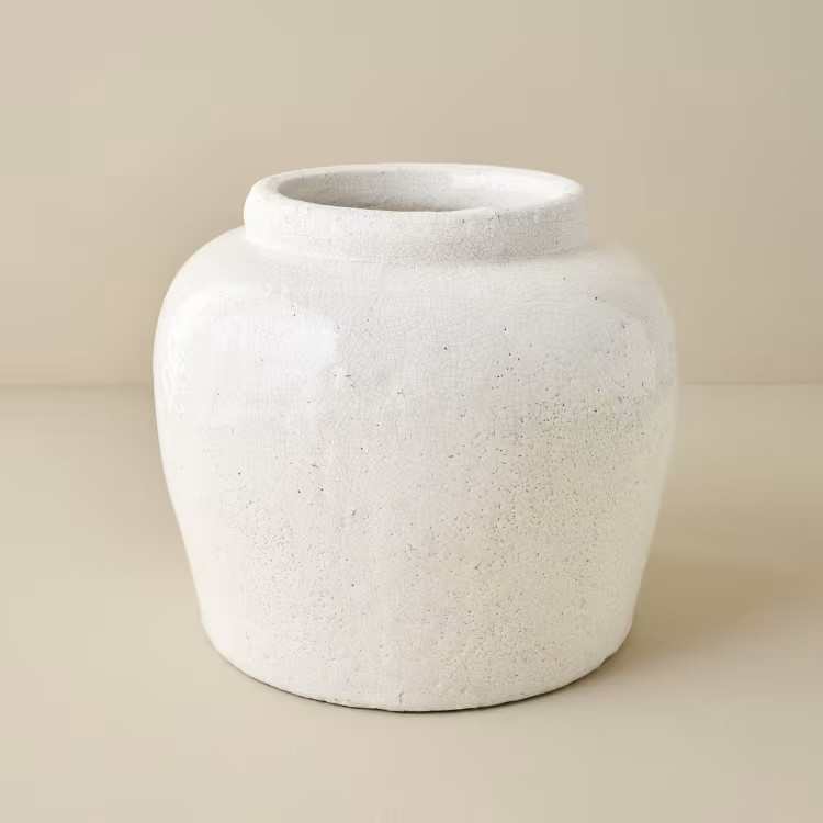Rebecca Crackle Ceramic Vase | Magnolia