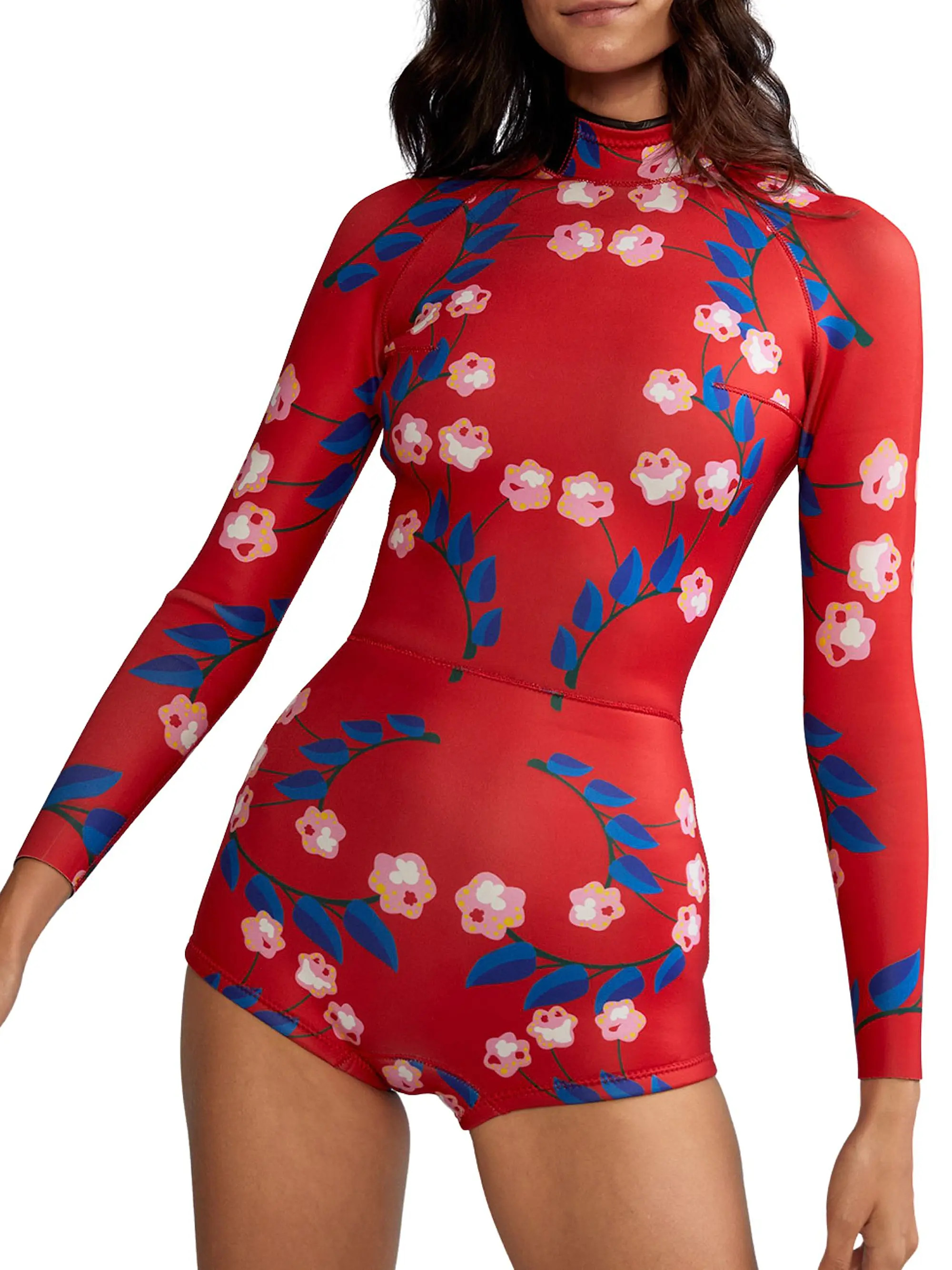 Vine Floral One-Piece Wetsuit | Saks Fifth Avenue