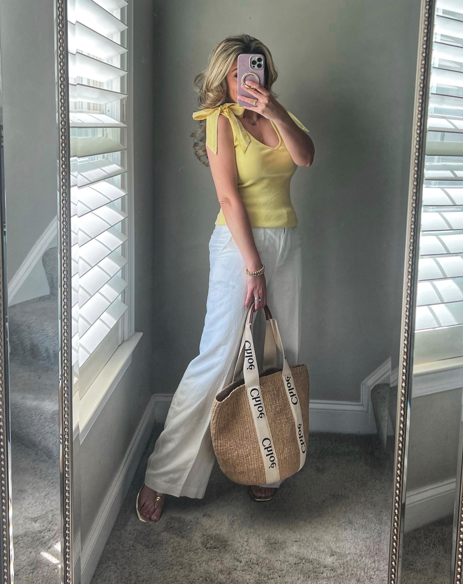 Top is available in multiple colors, line pants are fully lined, wearing XS top and size 4R pants for reference

#LTKSeasonal #LTKSaleAlert #LTKWorkwear