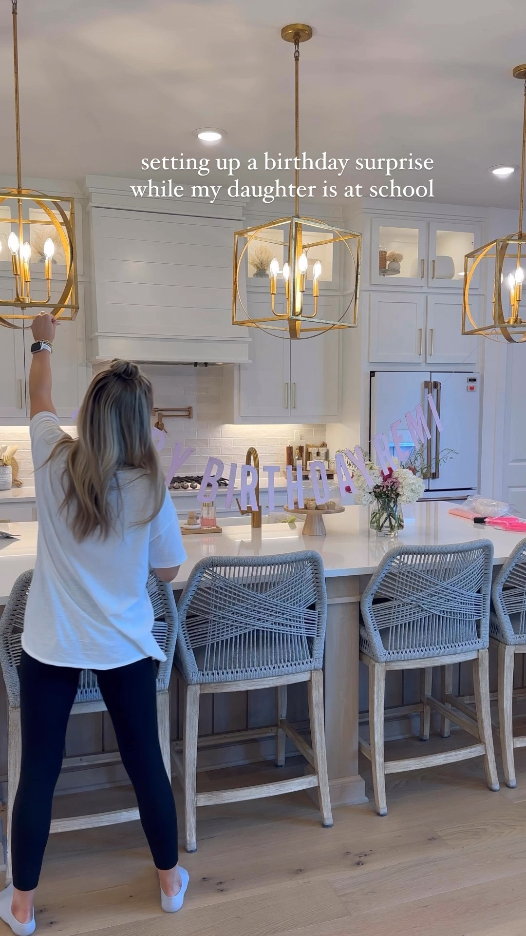 First day of school birthday 🤪 that reaction coming home to this surprise after school though at the end melted me 🥹

#LTKVideo