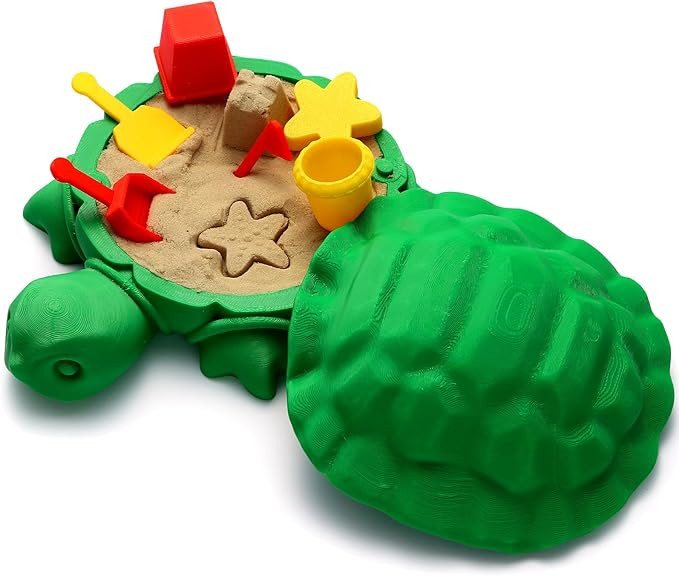 Mini Desktop Turtle Sandbox with Soft Sand and Small Tools -Premium Sand Garden for Desk Kit - Mi... | Amazon (US)