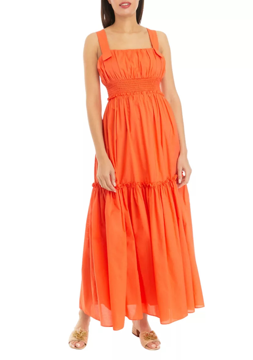 Women's Sleeveless Square Neck Maxi Dress | Belk
