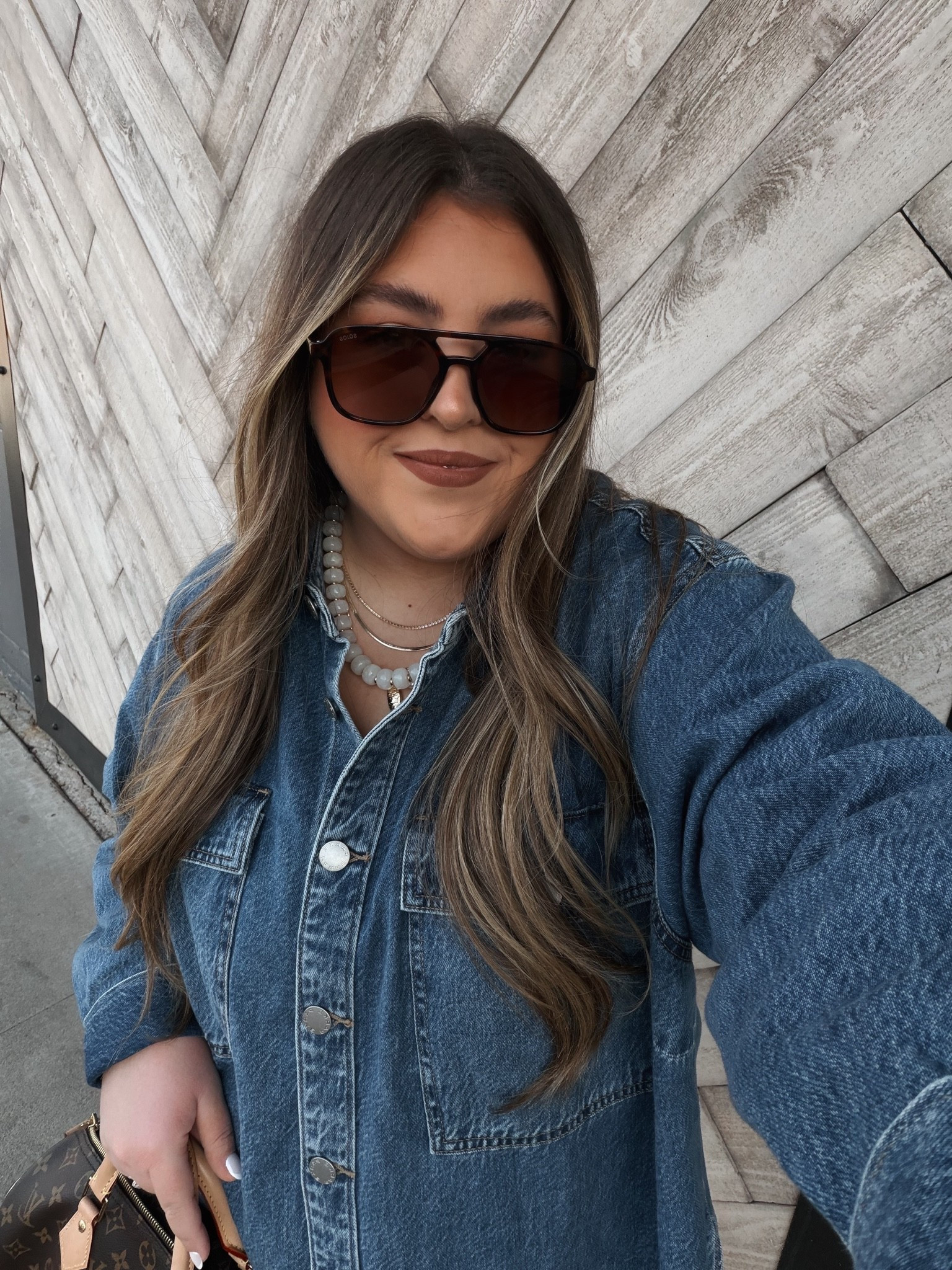 ootd ✨ + beaded necklace is on sale today!

#LTKMidsize #LTKootd