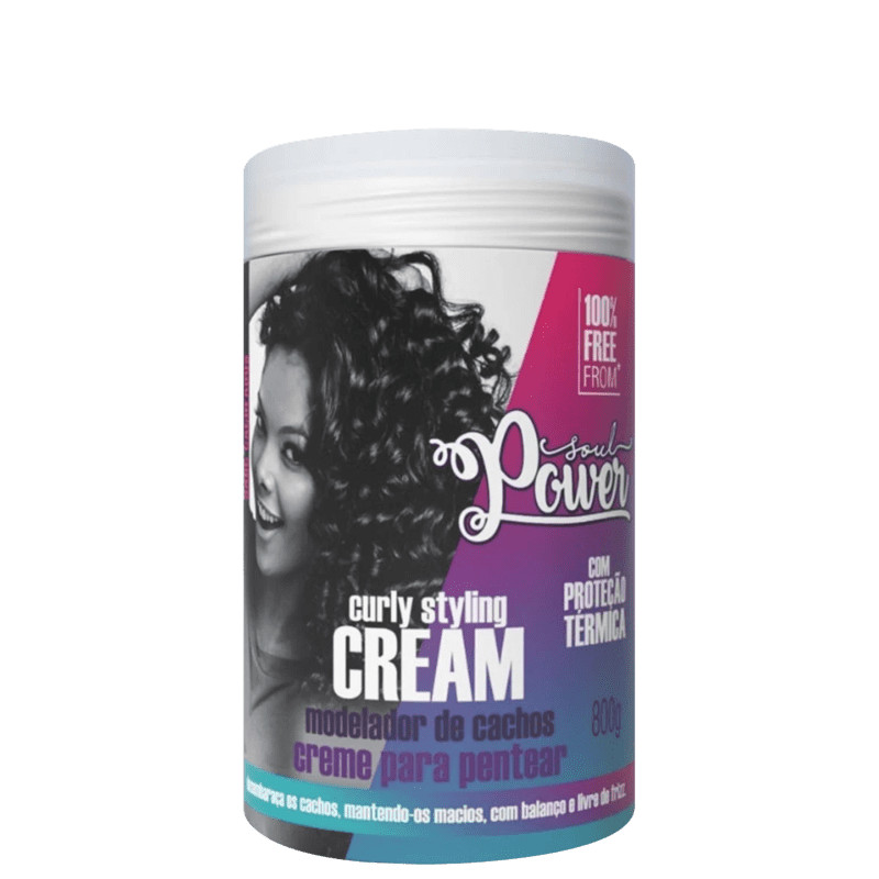 Soul Power Curly Styling Cream
             - Creme para Pentear 800g | Beleza Na Web (BR)