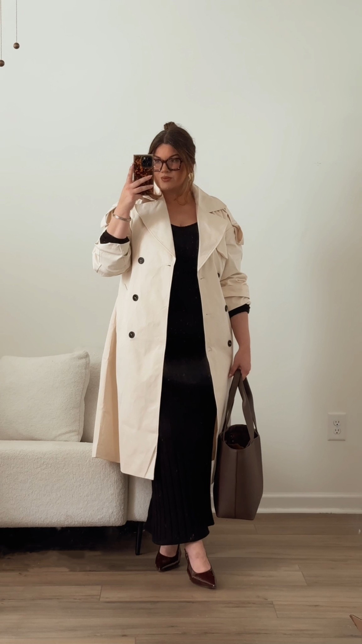 Wearing XL in everything 🤍

Office outfit, workwear, trench coat, maxi dress

#LTKMidsize #LTKootd #LTKWorkwear