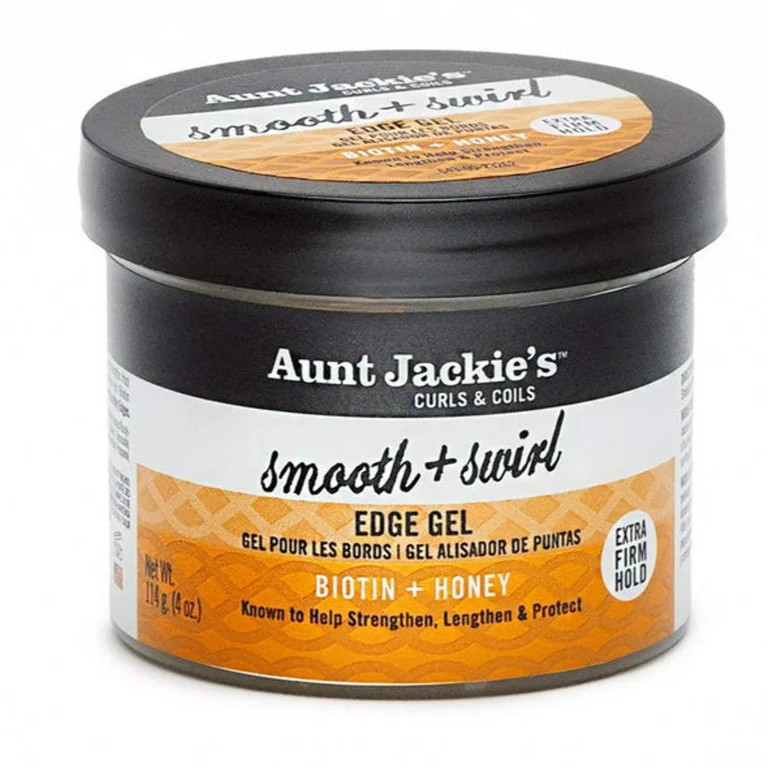 Aunt Jackie's - Biotin Honey Smooth + Swirl Edge Gel W/ Extra Firm Hold | Walmart (US)