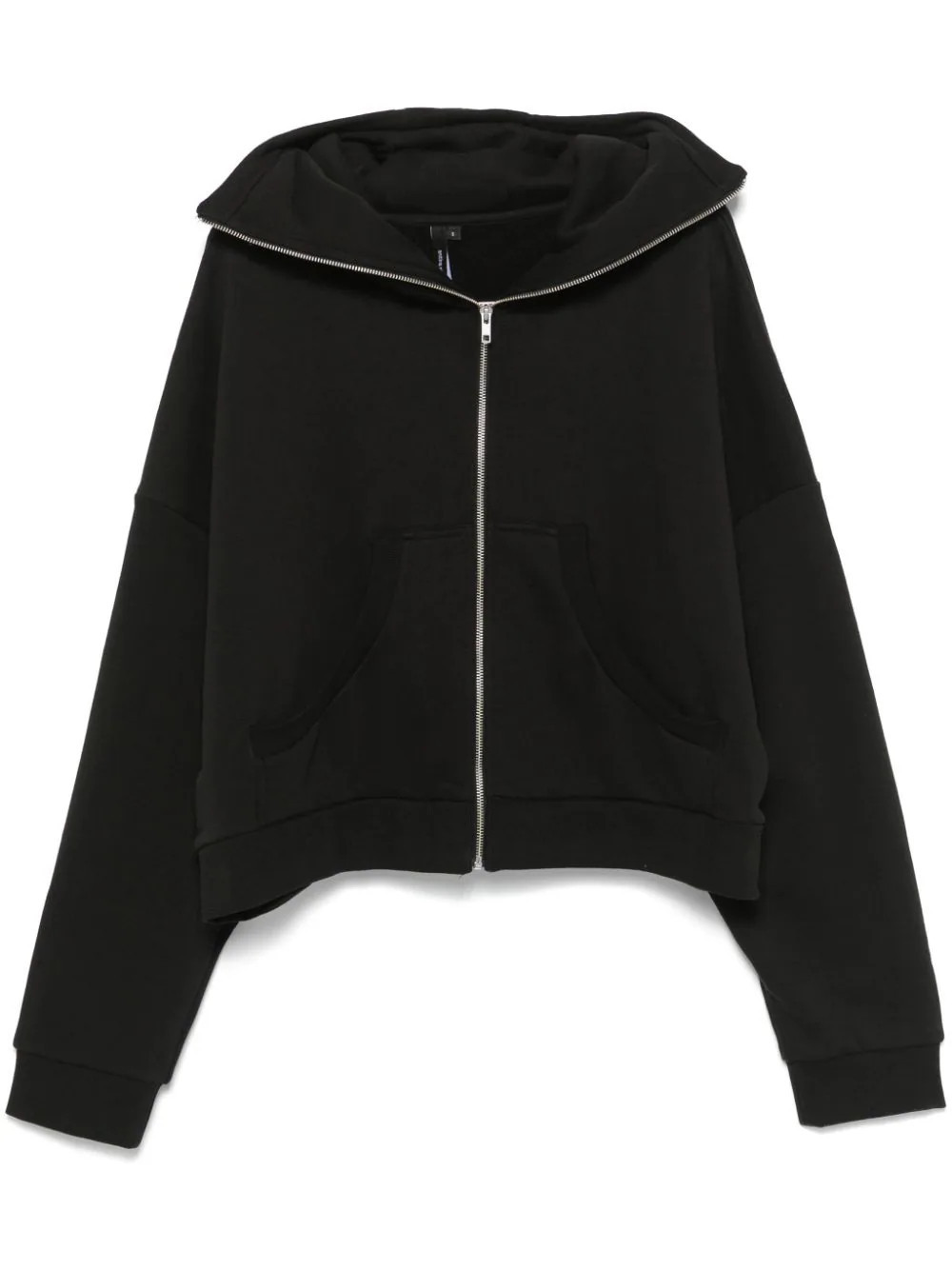 ENTIRE STUDIOS zip-up hoodie - Black | Farfetch Global