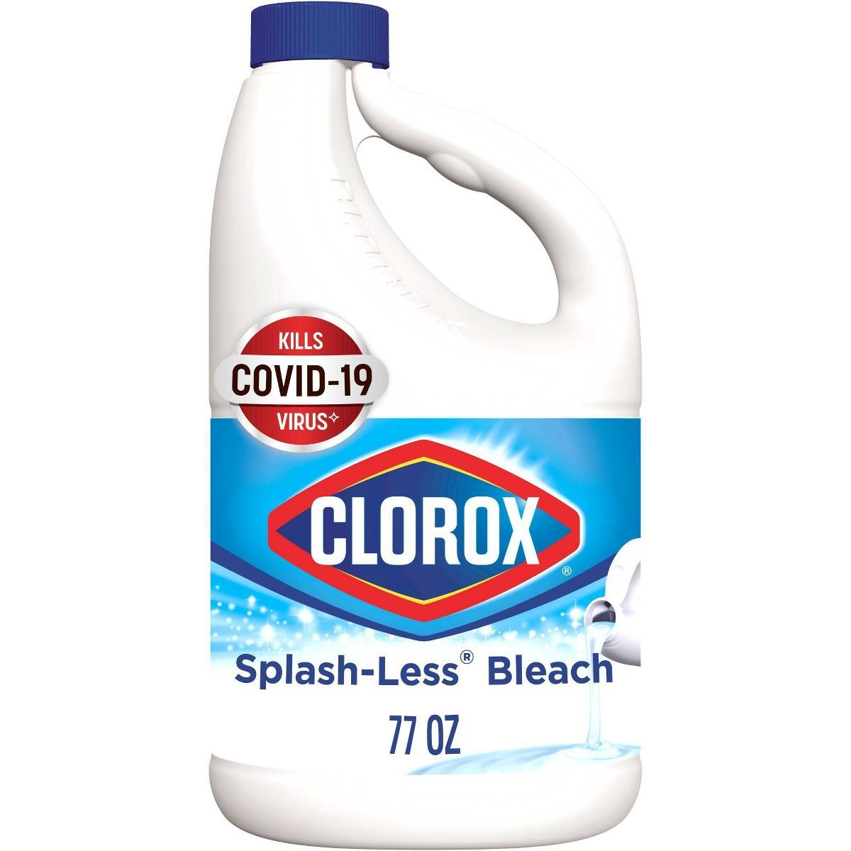 Clorox Splash-Less Liquid Bleach - Regular - 77oz | Target