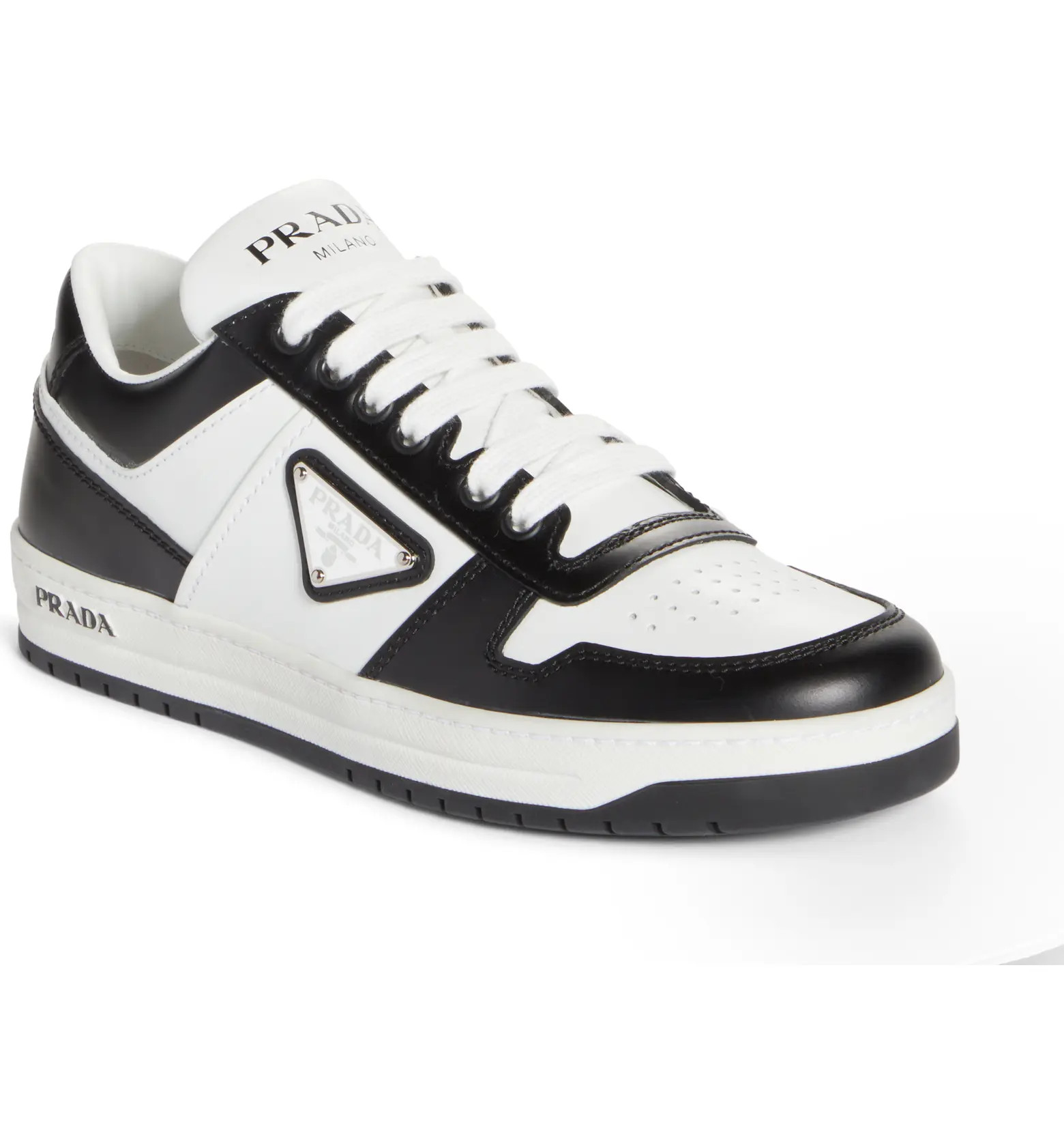 Prada Downtown Logo Low Top Sneaker (Women) | Nordstrom | Nordstrom