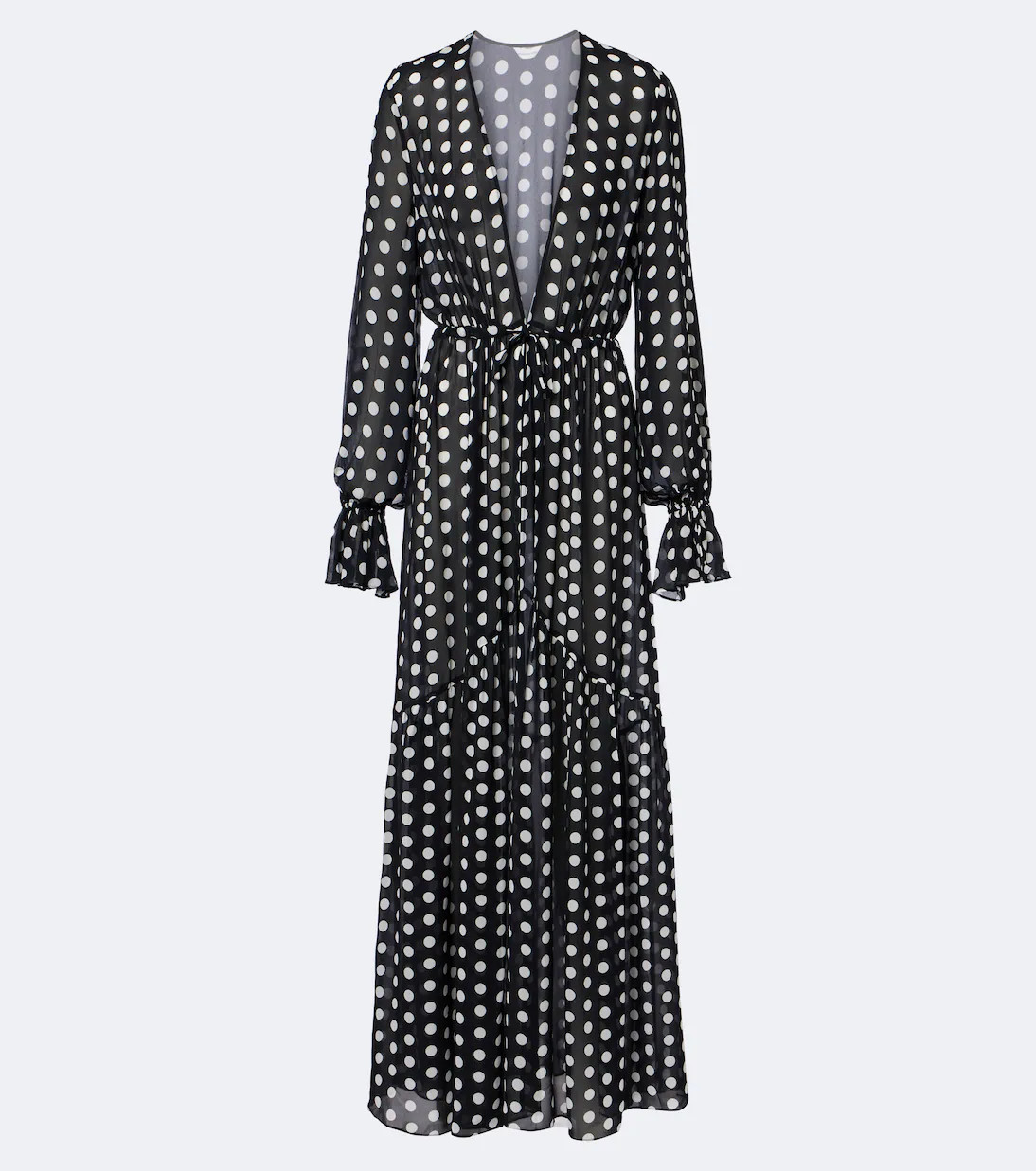 Robe longue Clementine \u00e0 pois | Mytheresa (FR)