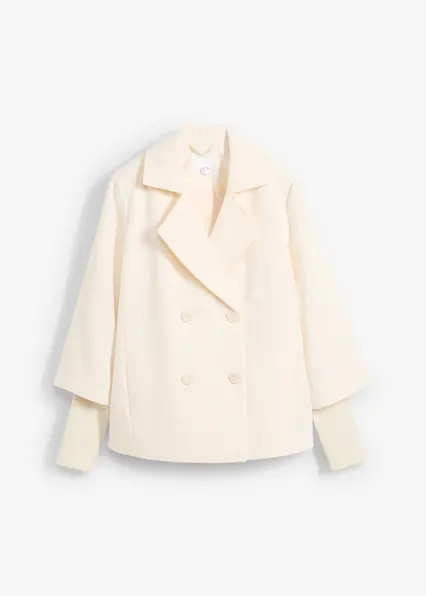 Cabanjacke mit Strickärmeln | Bonprix DE