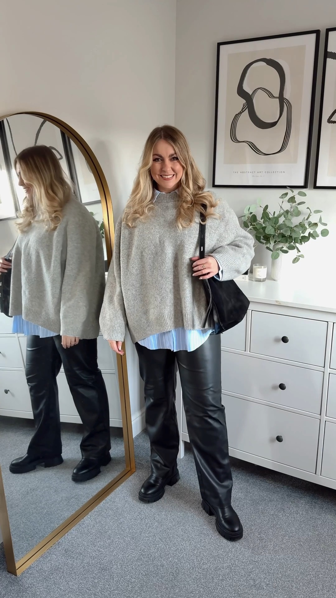 We’re officially in ‘leather trouser make everything look better’ season 👏🏻🖤

#LTKootd #LTKMidsize #LTKgrwm