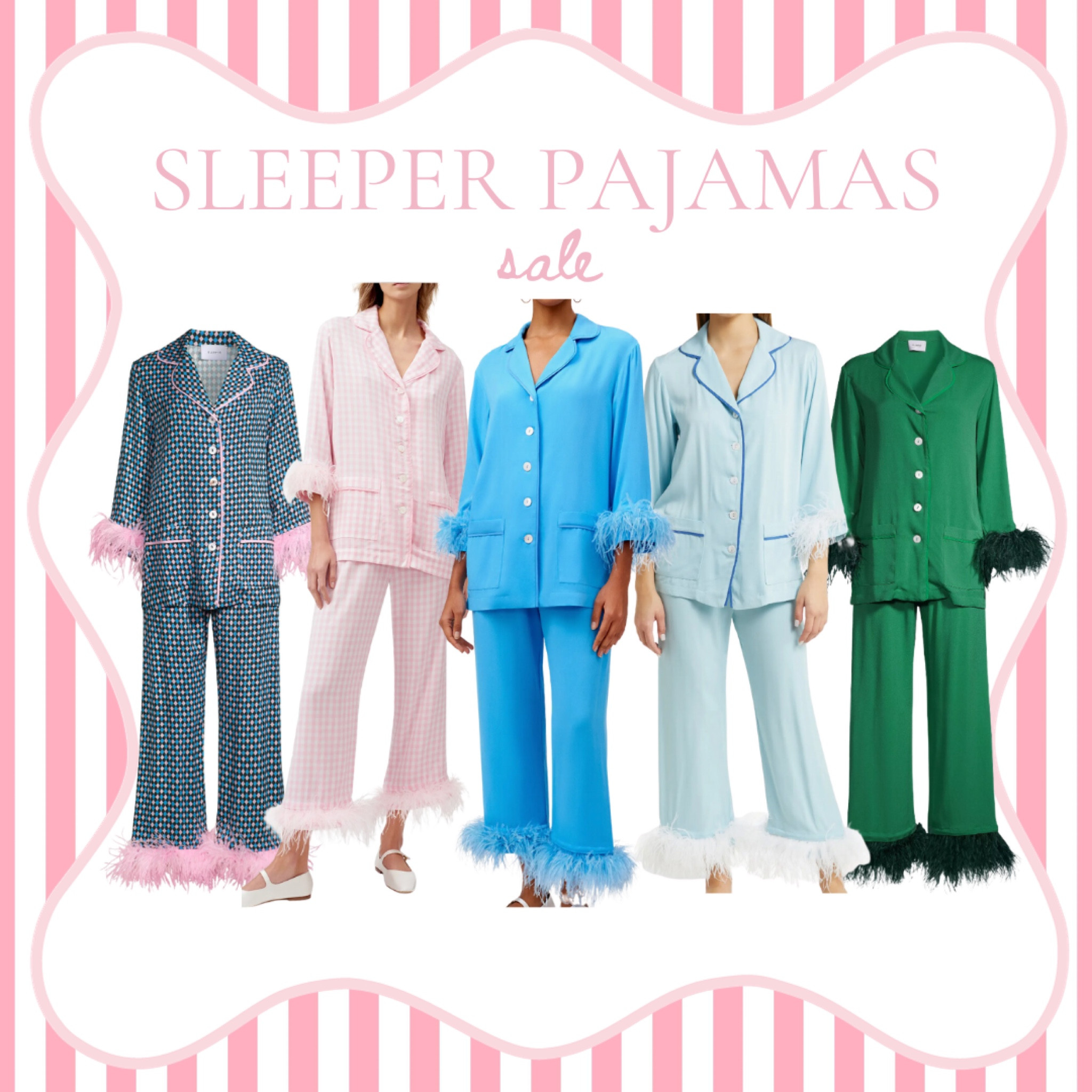 Sleeper pajama sale!! These are so comfy and chic! So great for brides as a getting ready outfit.💖

#sleeperpajamas #bridalpajama #cutepajama #loungewear #chicstyle #dailysleeper #sale 

#LTKGiftGuide #LTKHoliday #LTKstyletip
