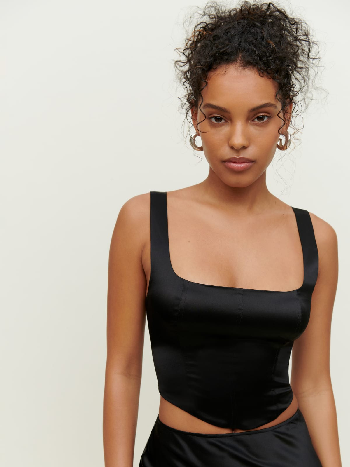 Sorrento Silk Top | Reformation (Global)