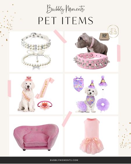 Treat your furry friend to the best! 🐾 These pet accessories combine style and comfort for happy tails. #PetLovers #Pawfect #FurryFamily #PetAccessories #HappyPets

#LTKparties #LTKGiftGuide #LTKsalealert