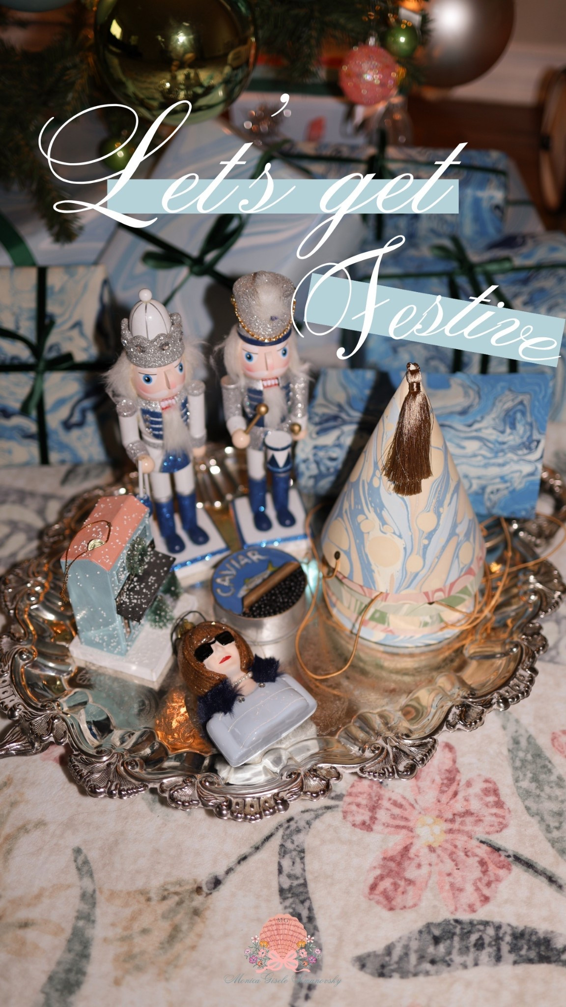 All the little things you need to get festive | blue nutcrackers, pink nutcrackers, Anna Wintour and Miranda Priestly Ornaments, handmade marbled wrapping paper, Hanukkah decorations and Christmas trinkets for the holiday home! ✨

#LTKGiftGuide #LTKCyberWeek #LTKHoliday