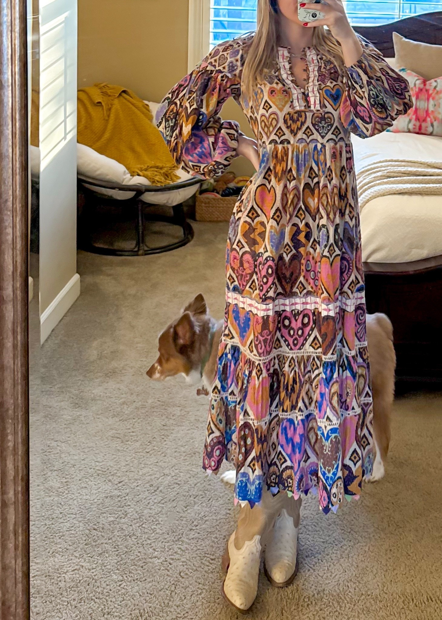 Valentine’s!! 💙💜💛💚🧡🩷🩵

#LTKootd #LTKSeasonal #LTKSaleAlert