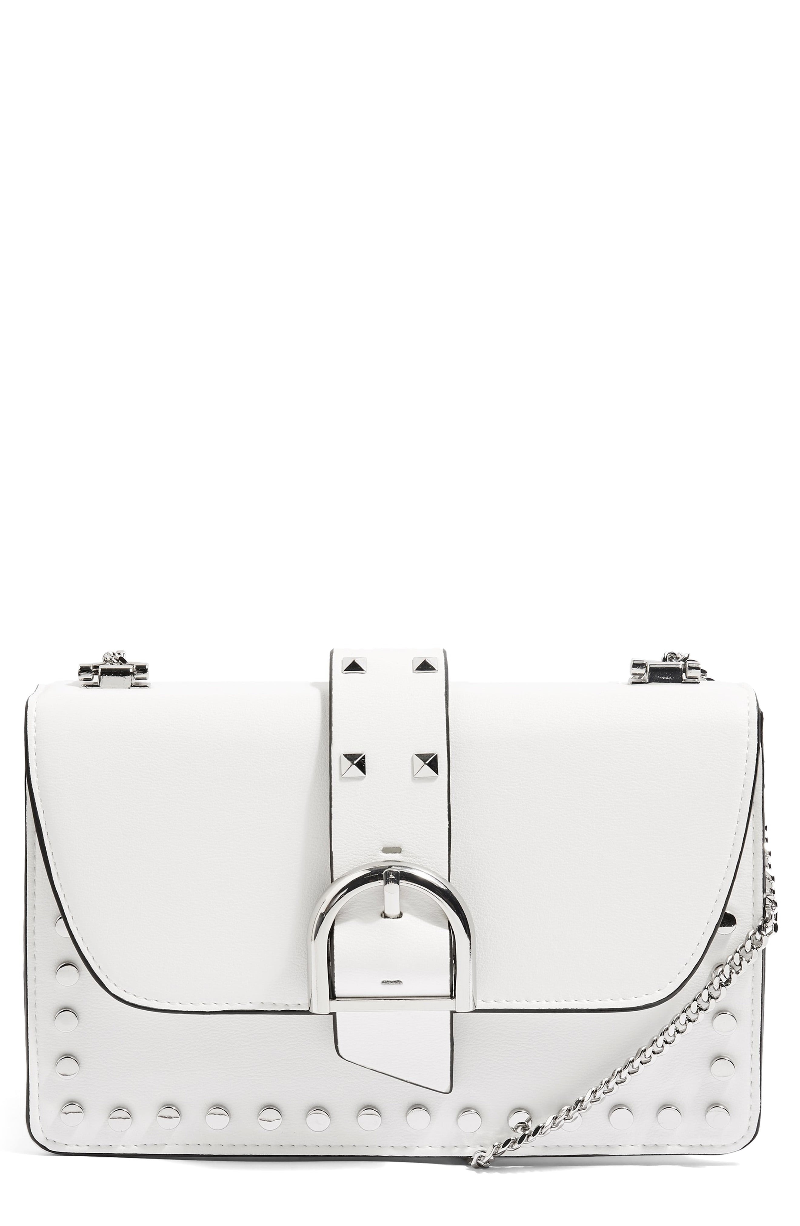 Topshop Buckle Faux Leather Crossbody Bag | Nordstrom