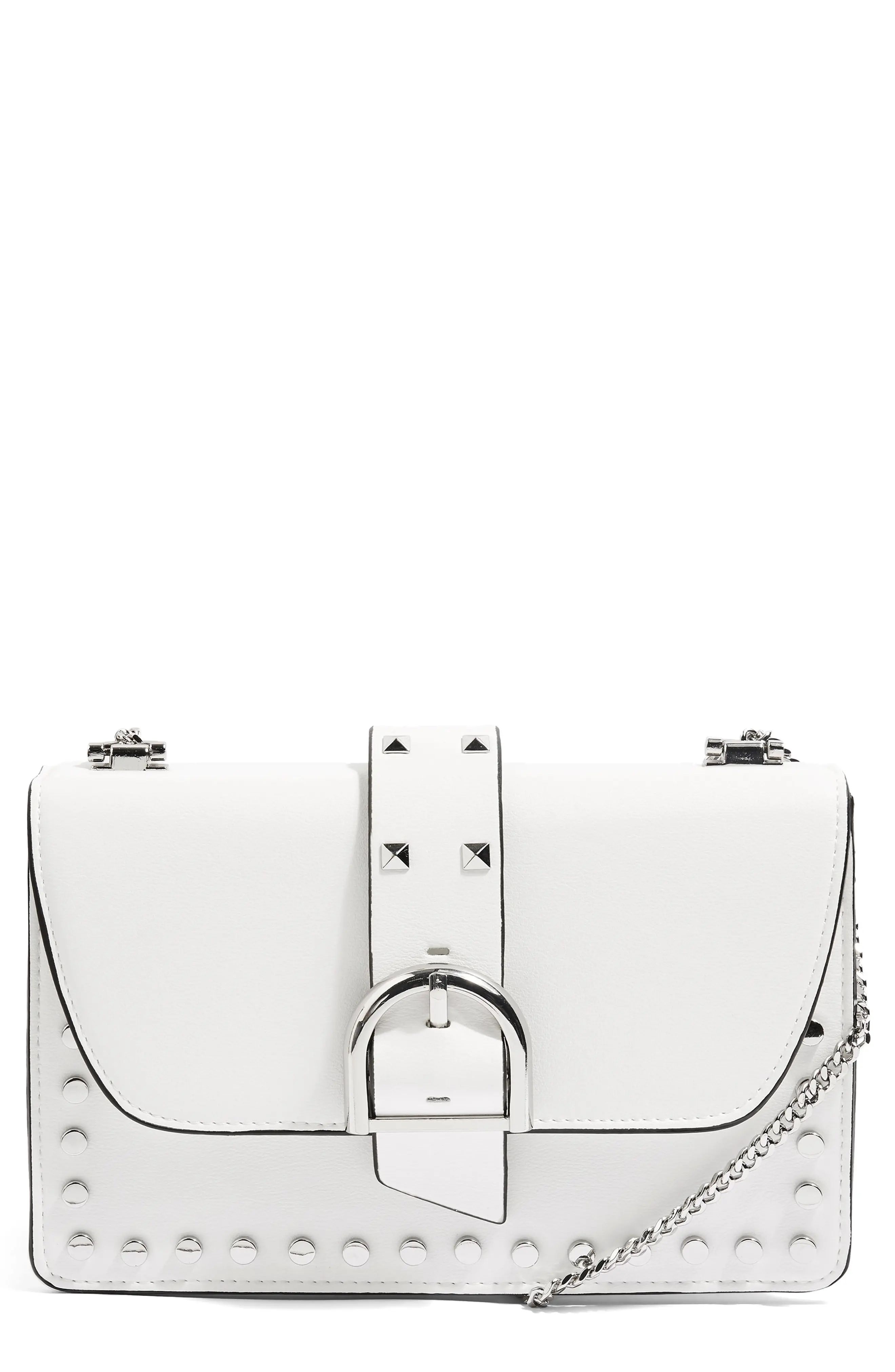 Topshop Buckle Faux Leather Crossbody Bag | Nordstrom