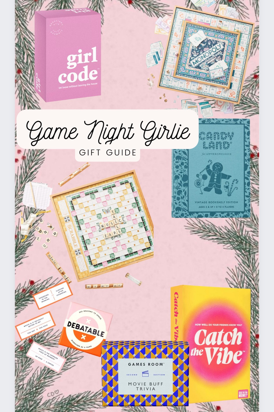 Game night gal gift guide 

#LTKGiftGuide #LTKparties #LTKfamily