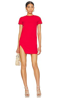 superdown Destiny Slit Dress in Red from Revolve.com | Revolve Clothing (Global)