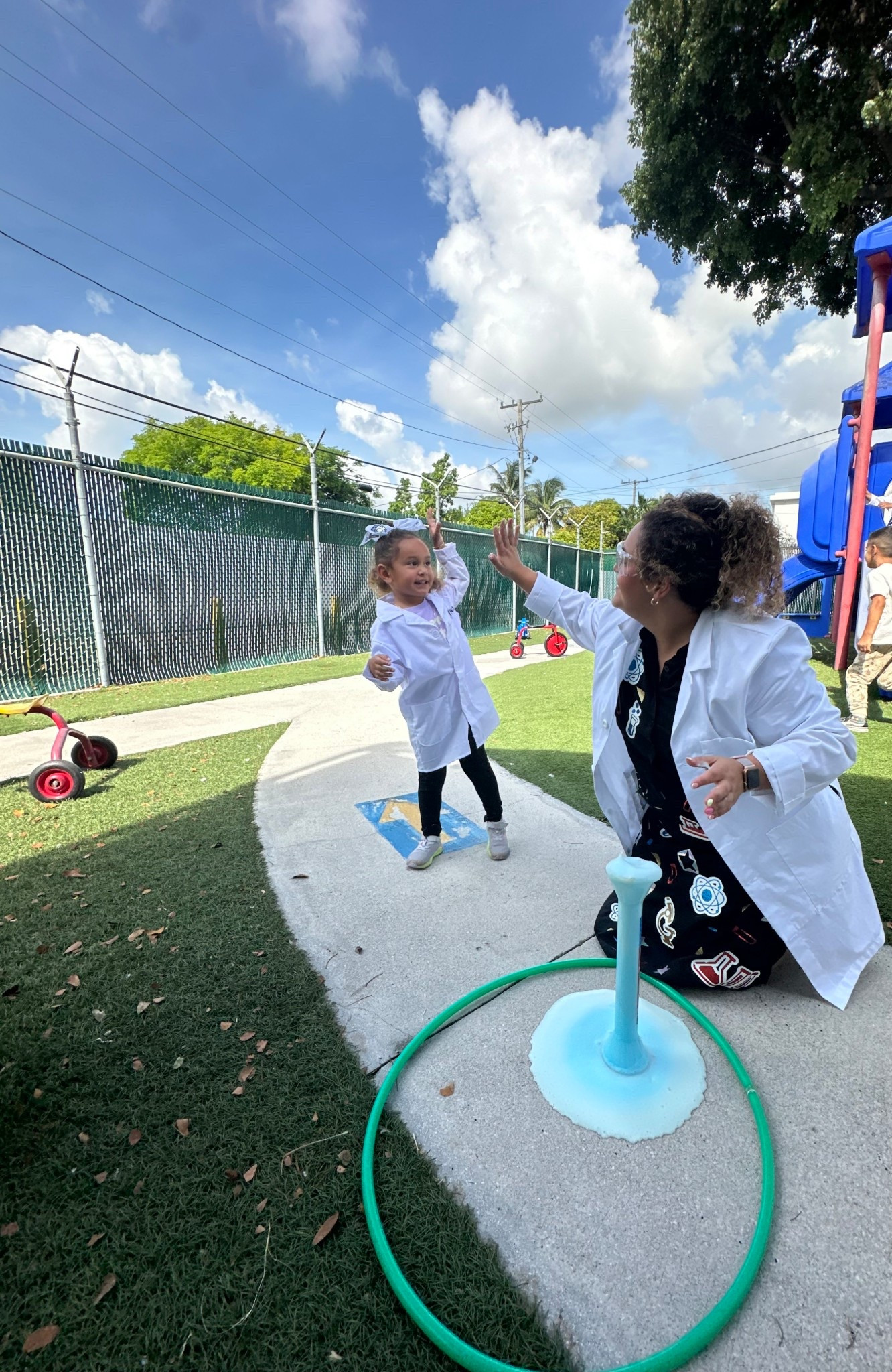 Little scientists in action! 🧪✨ We had a blast during our outdoor experiment day. Linking our favorite kid-sized lab coats and safety goggles so you can bring the science fun home, too! #ScienceIsCool

#LTKKids #LTKActive #LTKHome