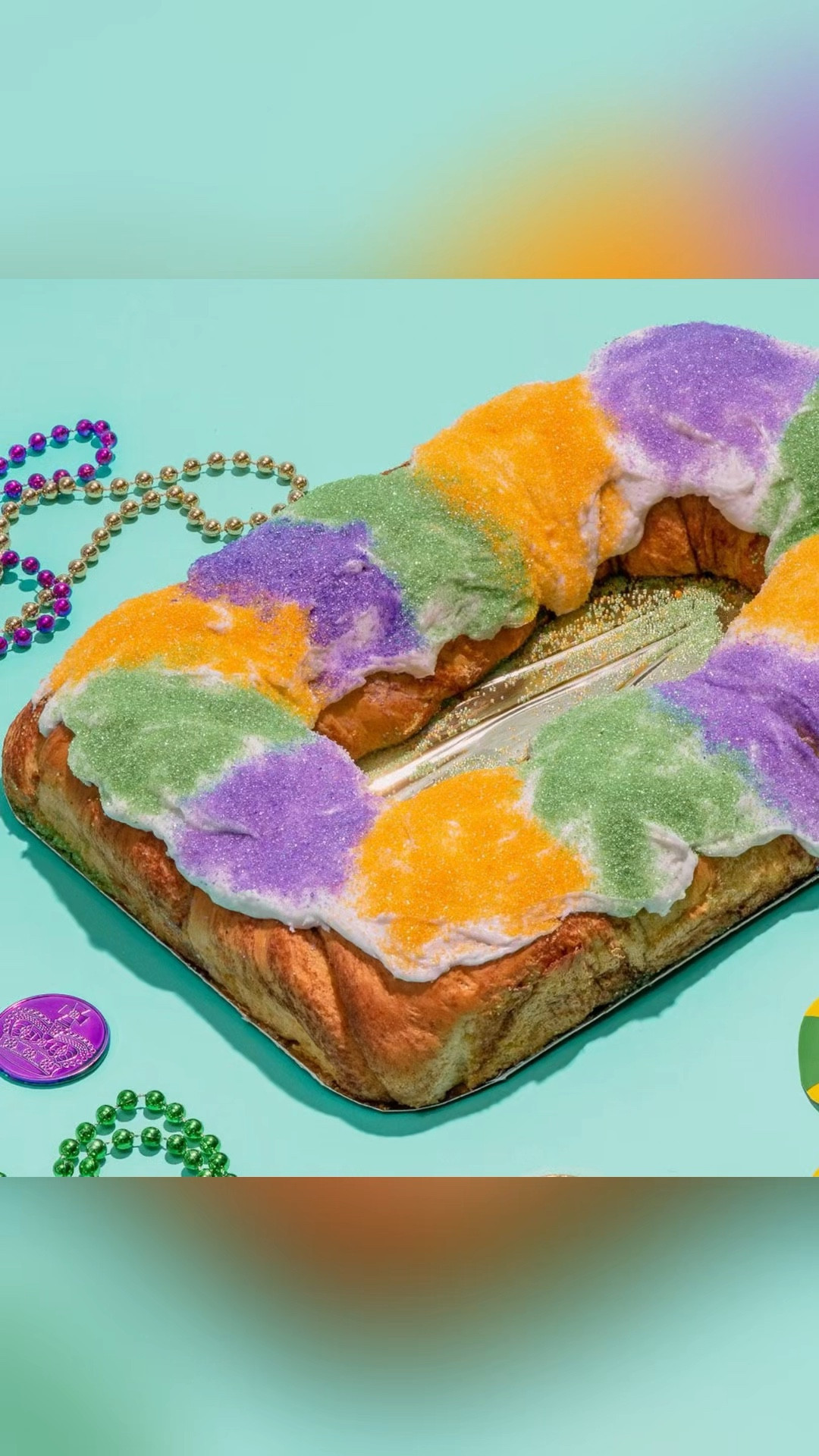 It’s time for our first King Cake order of the season. Since we live far away from Louisiana, I had to find a way to keep the tradition alive. ⚜️
25% Off on the linked site app until Sunday. APPY2025!

#LTKWatchNow #LTKParties #LTKSeasonal